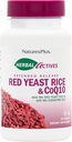 NaturesPlus Herbal Actives Red Yeast Rice + CoQ10 Extended Release - 30 Tablets, Συσκευασία των 2 - Αντιοξειδωτικό + Υποστηρίζει Γενική Ευεξία - Χορτοφαγικά, Χωρίς Γλουτένη - 60 Σύνολο Σερβιρίσματος