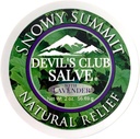Snowy Summit Alaska Devil's Club Lavender Salve - Χειροποίητο Δερμάτινο Αλοιφή με Λεβάντα - Natural Muscle Rub with Premium, Responable Soured Plant Materials - Made in USA - 2 oz