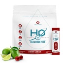 Cellutrex® H2O Electrolytes – Ηλεκτρολυτικά Ποτά σε σκόνη Mix, Zero Sugar, Φυσικό Αλάτι Hydration Packets για την αποκατάσταση και την ευεξία, Cherry Limeade, 20 Sticks