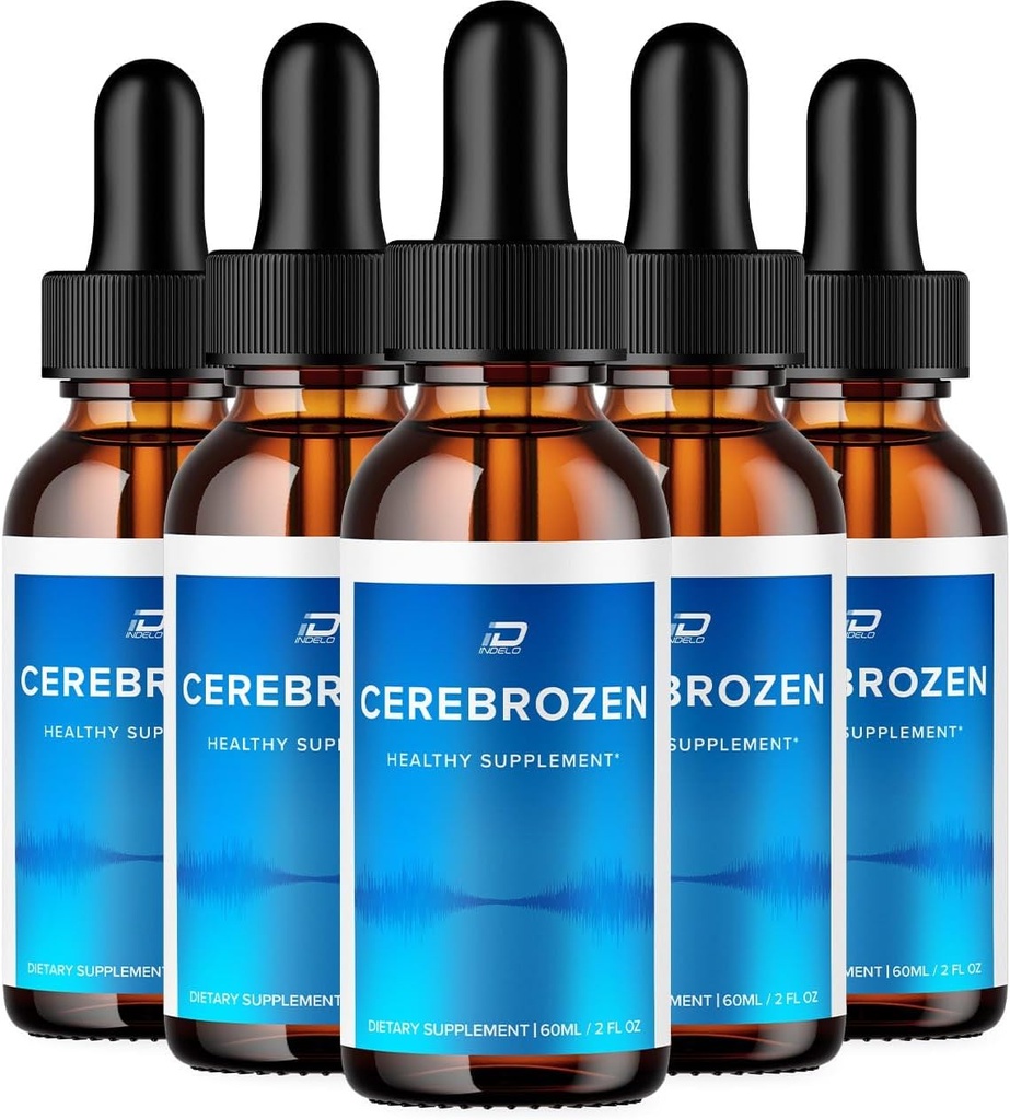 Κολοκύθες Cerebrozen εμβοές στα αυτιά - Cerebrozen 24, Cerebrozen Υγρές σταγόνες, Cerebrozen Κριτικές, Cerebrozen σταγόνες για την ανακούφιση του αυτιού (5 Συσκευασία - 300 ML)