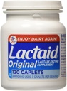 Lactaid αρχικό συμπλήρωμα ενίσχυσης Lactase Enzyme, Caplets - 120 ea