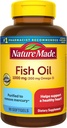 Nature Made Fish Oil Omega 3 Συμπληρώματα, 1000 mg Softgels, Ωμέγα 3 Fish Oil for Healthy Heart Support, 90 Softgels, 45 ημέρες προσφοράς
