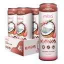 MITRA9 Botanical Beverages - Coconut Lychee Sparkling Kava Drink With Kava Root Extract - Mood Enhancer - Plant Based - Promotes Natural Calm & Clarity (12 Fl. Oz) (4)