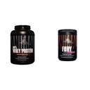 100% Whey πρωτεΐνη σκόνη – Whey Blend για την προ- ή μετά την προπόνηση, ανάκτηση & Fury συμπλήρωμα σκόνης προετοιμασίας για την ενέργεια και εστίαση 5g BCAA 350mg Caffeine Nitric Oxide