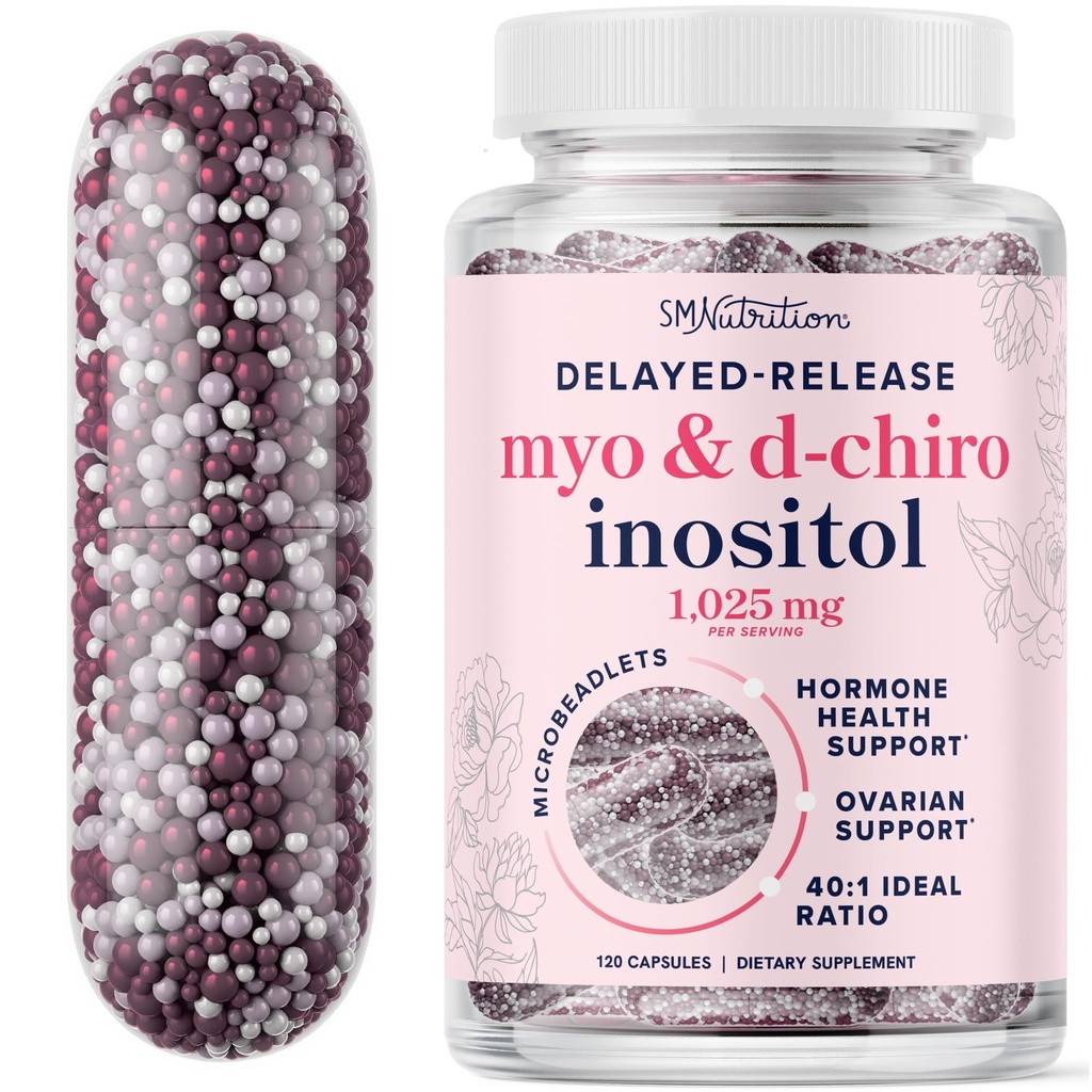 Myo-Inositol & D-Chiro Ινοσιτόλη για την ορμονική ισορροπία για τις γυναίκες 