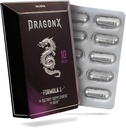 DRAGONX Silver Male Supplement for Stamina, Strength, Energy, Endurance and Drive. Fast Acting, Long Lasting Formula | 10 Capsules