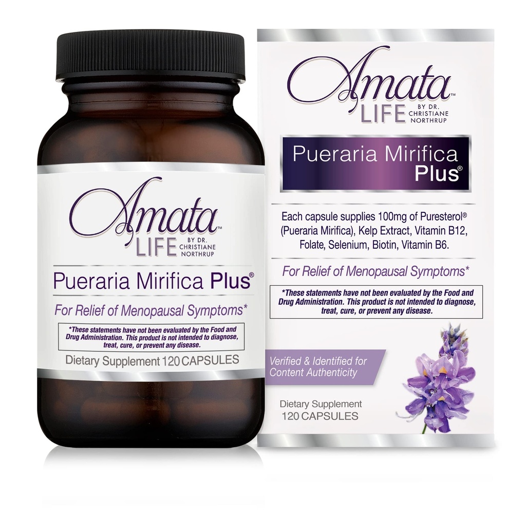 Amata Life by Dr. Christiane Northrup Pueraria Mirifica Plus Κάψουλες 60 ημερών