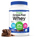 Orgain Whey Protein Powder, Creamy Chocolate Fudge - 21g Grass Fed Dairy Protein, 5g BCAAs, 4g Prebiotic Fiber, Δεν Προστέθηκε Ζάχαρη, Δεν Προστέθηκε Ορμόνες, Χωρίς Γλουτένη, Kosher, Για Ανακινήσεις & Smoothies - 1,82lb