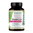 Emerald Labs 45+ Clinical Multi - Multivitamin for Comprehensive Support, Bone & Heart Health* - Designed for Women 45+ - Χωρίς γλουτένη & χορτοφαγικά - 120 κάψουλες λαχανικών (30-Day Supply)