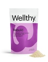 Wellthy Collagen Peptides Protein powder - Grass Fed Hydrolyzed Collagen for Hair Growth, Skin, Nails, Gut and Joint Support - 20.000mg Collagen & 18g Protein 