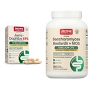Jarrow Formulas Jarro-Dophilus EPS Probiotics 10 Δισεκατομμύρια CFU Saccharomyces Boulardii Probiotics + MOS 5 Δισεκατομμύρια CFU Probiotic Yeast