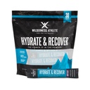 Wilderness Athlete - Hydrate & Recover | Liquid Hydration Packets Electrolyte Drink Mix - Recover Faster with Bcaas - 30 Single Serving Hydrate Packets (Berry Blast),0.49 Ounce (Pack of 30)