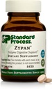 Τυποποιημένη διαδικασία Zypan - Digestive Health Support Supplement - Συμπλήρωμα HCI με παγκρεατίνη, υδροχλωρική βεταΐνη & πεψίνη - Υποστήριξη μακροθρεπτικό πέψη - 90 δισκία