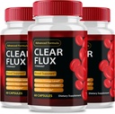 Clear Flux Supplement, Super Boost Clear Flux Supplement, Clear Flux Pills, Official Formula, Premium Support to Maintain Stable Levels & Healthy Circulation, Clear Flux Health Reviews (3 Pack)
