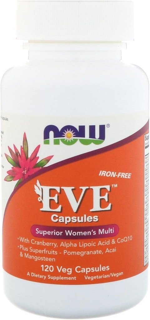 EVE (Superior Women's Multiple Vitamin) - 120 Veg Κάψουλες από NOW