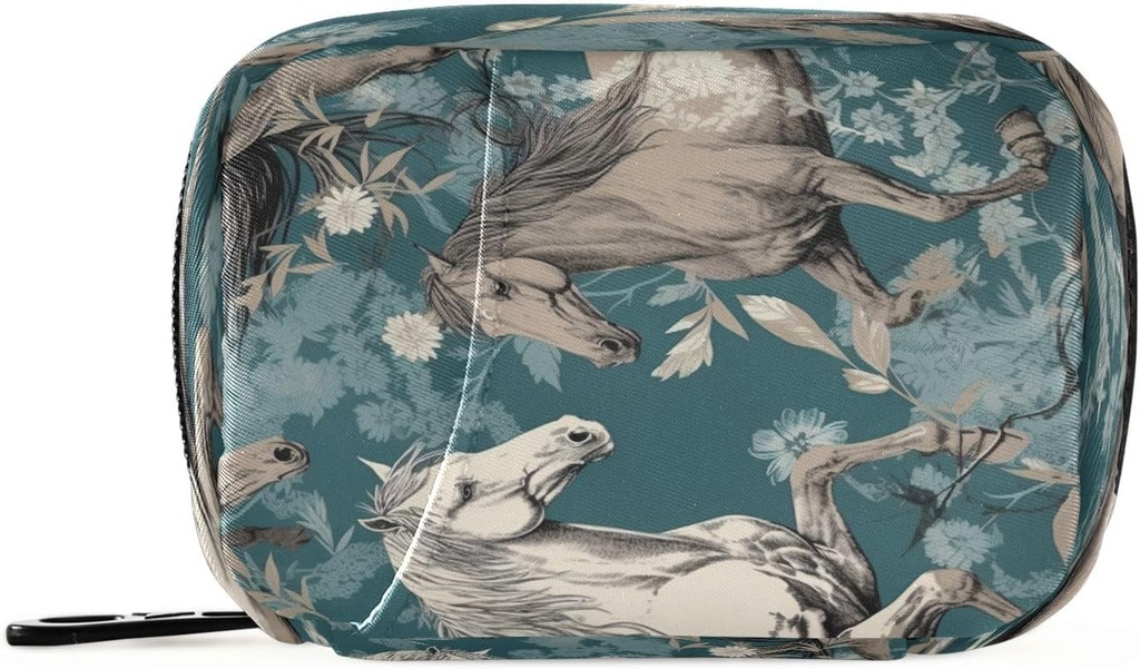 Horse Pill Organizer υπόθεση Portable Weekly Daily Pill τσάντα τσάντα με Zipper για συμπληρώματα Ιατρική Travel Family Business