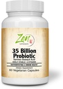 35 Δισεκατομμύρια Probiotic CFU με 8 Strains 60-Vegcaps - Παρατεταμένη Τεχνολογία Απελευθέρωσης, Αντισταθείτε στο στομάχι Οξύ, Ράφι Σταθερό - Υποστήριξη για Υγιή Διέγερση & Εντερική Οικολογία Ευνοϊκό Εντερική Χλωρίδα