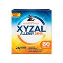 Xyzal 24 ώρες Αλλεργία Ανακουφιστικό Ιατρική, Αρχική συνταγογραφούμενη δύναμη Αντιισταμινικό, Λεβοκεριζίνη Διυδροχλωρική δισκία, 5 mg, 80 κόμης