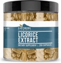 Earthborn Elements Licorice Extract 200 Κάψουλες, καθαρό & μη αραιωμένο, Χωρίς Πρόσθετα