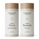 Stonehenge Health Dynamic Nerve + Dynamic Turmeric Bundle Συμπληρώματα για την υποστήριξη άνεσης, τσιμπήματος, Numbness, Burning