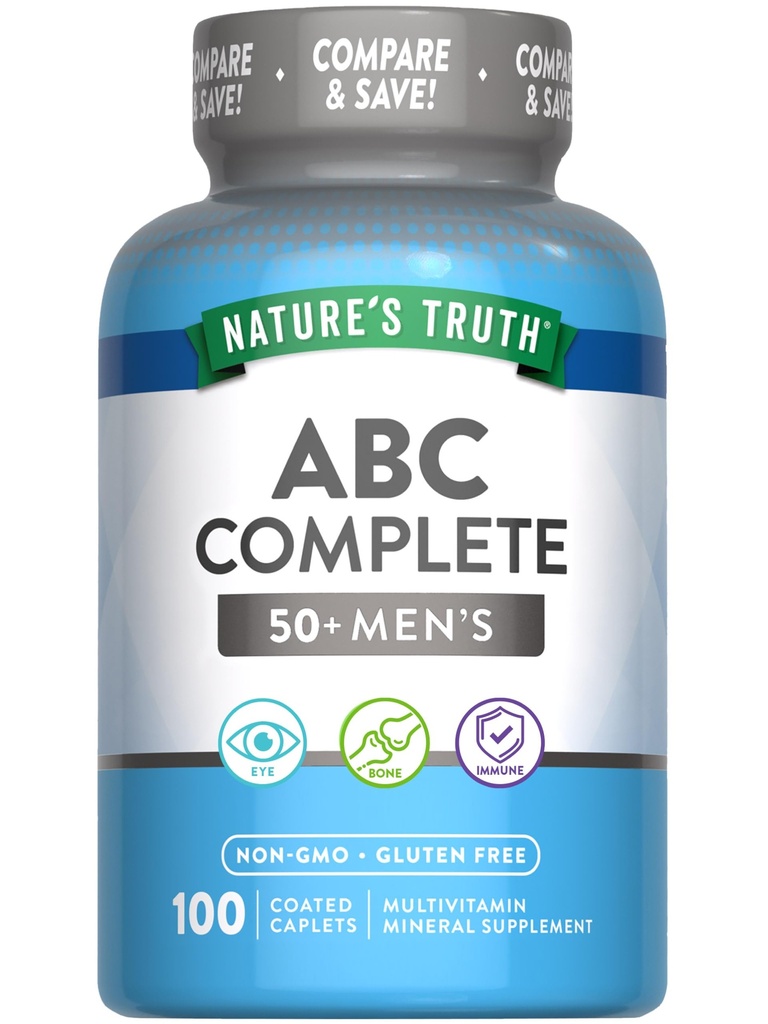Nature's Truth Men's 50+ Multivitamin 