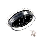 Lashify Curl 8mm Gossamer επεκτάσεις βλεφαρίδων ξαναγεμίζουν, Minx χρώμα, DIY ψευδείς βλεφαρίδες για μια φυσική εμφάνιση