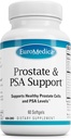 EuroMedica Prostate και υποστήριξη PSA - Συμπλήρωμα διατροφής για υγιή Prostate & Hormone Balance Support - συμπλήρωμα βοτάνων με κουρκουμίνη, αιθέριο έλαιο κουρμερών & εκχύλισμα σπόρων σταφυλιών - 60 Softgels