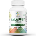 Κάψουλες Amla 1500mg -120 Κάψουλες Veg. Ακατέργαστη και καθαρή φυσική βιταμίνη C, Φυσικά Ενισχύει Ανοσία, Δερμάτινο Λαμπερό, Ενέργεια & Αφθονία Αντιοξειδωτικά. Όλη η πράσινη υπερτροφική διατροφή. Όχι GMO-Gluten Free.