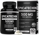 Epicatechin Extract 500mg ανά υπηρεσία (60 κάψουλες) Myostatin Inhibitor, Myostatin Blocker για Lean Μύες, Nitric Oxide, Stamina & Endurance – Μη ΓΤΟ, Vegan Συμπλήρωμα και τρίτο μέρος δοκιμαστεί