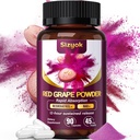 Piceid Resveratrol συμπλήρωμα και NAD+ αναγεννητής κυττάρων, Ultra υψηλής καθαρότητας & Bioδιαθέσιμη, Υποστήριξη Heart Health, ροή αίματος, Cellular Energy Production & Μεταβολισμός, Red Grape Powder, 45 ημέρα προσφοράς-43