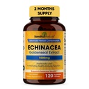 SANDHUHERBALS Echinacea Goldenseal 1000 Mg 120 Capsules | Immune System Support Respiratory Response Inflammatory Response Supplement