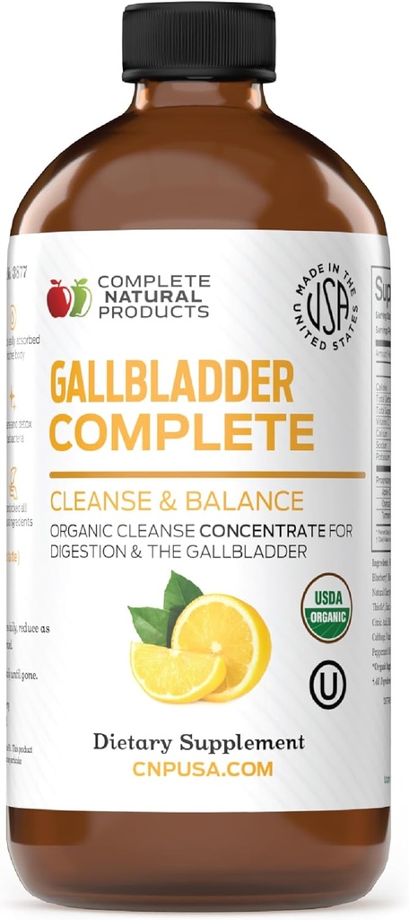 Gallbladder Complete 8oz, Liver Complete 8oz, Organic Chanca Piedra Concentrate 8oz, Organic Chanca Piedra Capsules 8oz & Gallbladder Complete Bundle