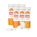 Glucochews Orange 60 δισκία (10 ανά σωλήνα, 6 σωλήνες τσέπης) – 3. 8g Γλυκόζη ταχείας δράσης Κάθε μία – Ενισχύει την ενέργεια & τη ζάχαρη αίματος – Χωρίς γλουτένη, χωρίς λιπαρά, χωρίς καφεΐνη