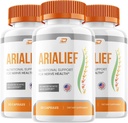 Arialief Κάψουλες, Arialief Advanced Supplement, All Natural Formula to Reservation Healthy Levels, Maximum Strength Daily Formula, Arialif Κάψουλες Κριτικές (3 Συσκευασία - 180 Κάψουλες)