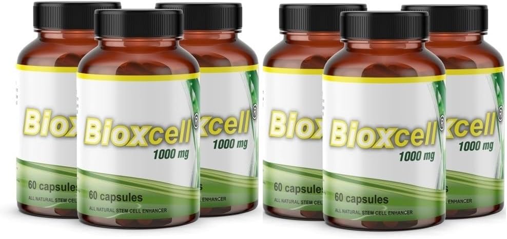 Bioxcell Νέα έκδοση Celulas Madres (6 μπουκάλια) 1000mg Stem Enhancer Cell Aphanizomen Flos-aquae