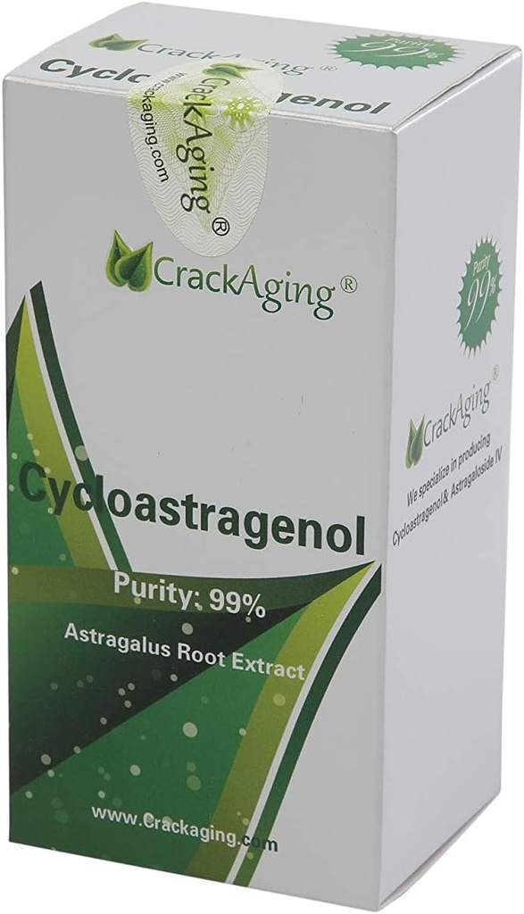 Crackaging Super-Απορρόφηση Κυκλοαστραγενόλη 98% 5mg 120 caps Αντι-Γηραντική επαναδραστηριοποίηση & DNA Κυτταρική Τελομεράση Συμπληρώματα Δύναμη Faction Longevity Classic Formula