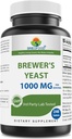 Brieofood Brewers Yeast 1000 mg per Serving - 240 Tablets - 3rd Party Labe Tested for Purity & Quality