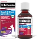 Robitussin Παιδικός Βήχας και Θώρακος Συμφόρηση DM, Βήχας Ιατρική για τα παιδιά, Grape Flavor - 4 Fl Oz μπουκάλι, 300318715130