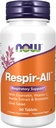 NOW Συμπληρώματα, Respir- AllTM με Quercetin, Vitamin C, Nettle Extract και Bromelain, αναπνευστική υποστήριξη*, 60 δισκία
