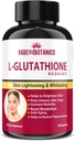 VAREY BOTANIK L-Glutathione Skin Whitening and Lightening Capsules with Vitamin C & E, Biotin and Grape Seed Extract-1000 mg-for Men and Women - 60 Capsules