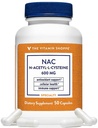 Η βιταμίνη Shoppe NAC N-Acetyl-L-Cysteine - Προάγει την υγεία, το ανοσοποιητικό και αντιοξειδωτικό - 600 MG (50 κάψουλες)