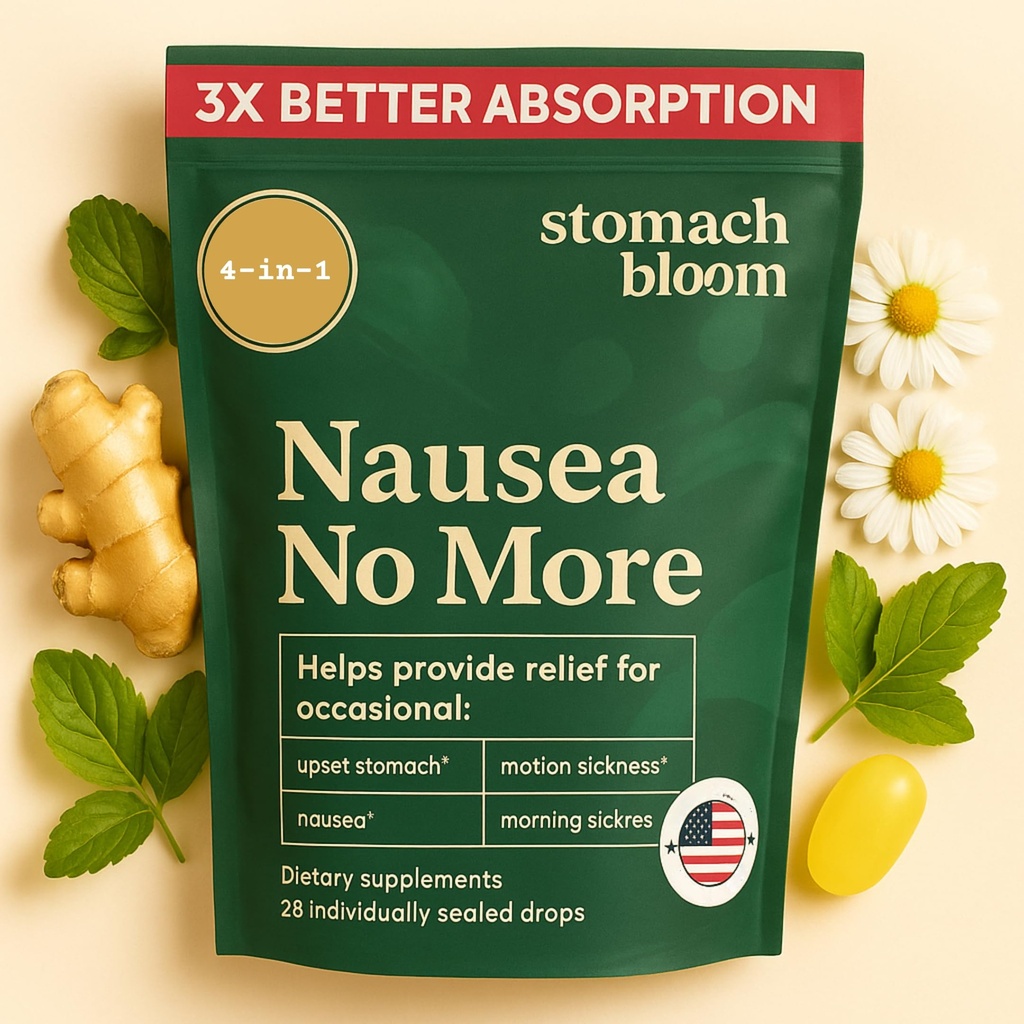Fast-Activeing Ginger for Nausea Relief 