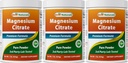 Best Naturals Γλυκινικό μαγνήσιο σε σκόνη - 1 λίρα (1 LB (πακέτο των 3))