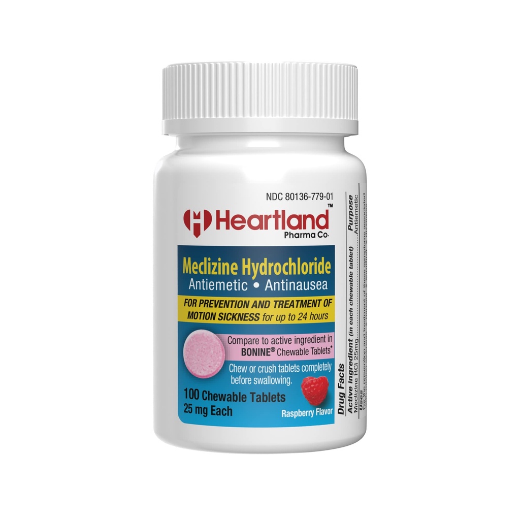 Meclizine Chewable 25mg 