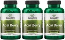 Swanson Acai Berry Αντιοξειδωτικό Υποστήριξη 500 Milligrams 120 Κάψουλες (3 Συσκευασία)