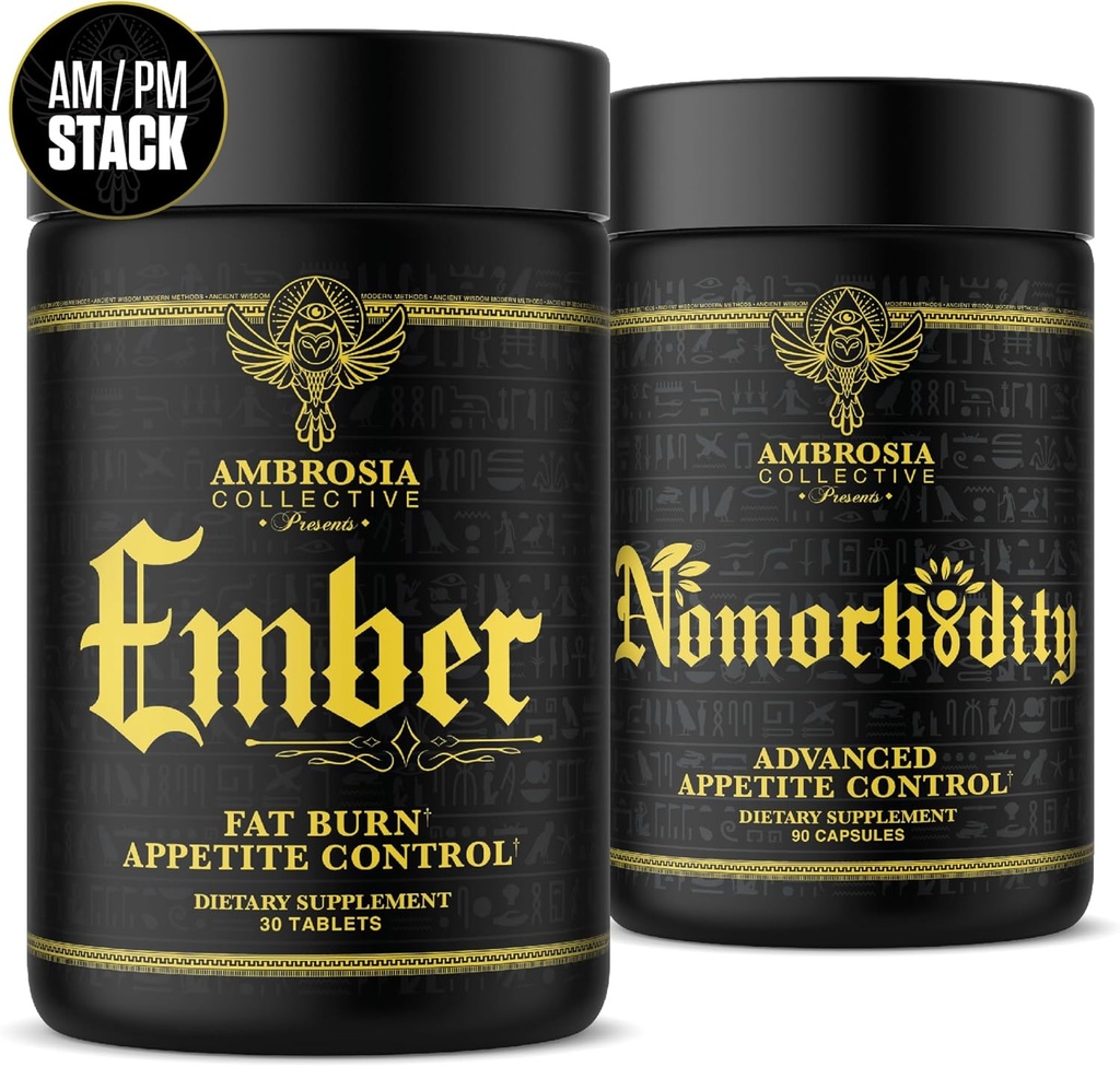 Ambrosia Nomorbidity Advanced Appetite Control & Ember Thermogenic Fat Burner 