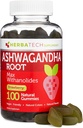 Ashwagandha Gummies for Men and Women - Strongest 1.500mg Formula (100 Gummies) 3% Withanolides Cortisol Blocker for Relief, Calming, and Relaxation from Herbatech Συμπληρωματικά