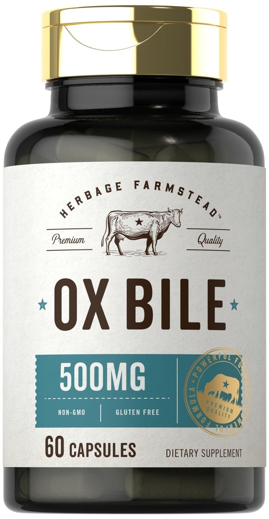 Carlyle Ox Bile Συμπλήρωμα 500 mg 