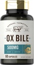 Carlyle Ox Bile Συμπλήρωμα 500 mg 