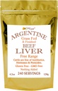 CurEase Beef Liver Powder - Argentine Grass Fed & Finished - Undefatted - 4.2 oz 240 Servings